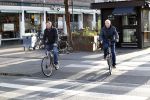 Amsterdam 9 maart 2019
Andre v Duin met partner Martin op de fiets in Amsterdam.