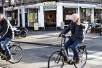 Amsterdam 9 maart 2019
Andre v Duin met partner Martin op de fiets in Amsterdam.