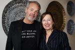 Amsterdam 9 maart 2019
Opening expositie Bert Kuizenga. Bert met zijn vrouw