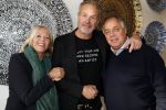 Amsterdam 9 maart 2019
Opening expositie Bert Kuizenga. Bert met Aad en Dorien Ouborg