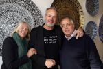 Amsterdam 9 maart 2019
Opening expositie Bert Kuizenga. Bert met Aad en Dorien Ouborg
