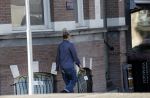 Amsterdam 9 maart 2019
Bridget Maasland bij haar nieuwe huis.