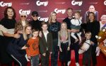 Amsterdam 10 februari 2019
Premiere Corgi in pathe arena. Bridget Maasland kwam met haar zoon Mees ouders en vrienden