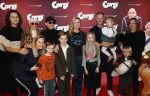 Amsterdam 10 februari 2019
Premiere Corgi in pathe arena. Bridget Maasland kwam met haar zoon Mees ouders en vrienden