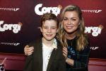 Amsterdam 10 februari 2019
Premiere Corgi in pathe arena. Bridget Maasland kwam met haar zoon Mees ouders en vrienden