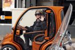 Amsterdam 28 februari 2019
Connie Witteman met een vriendin in haar Biro karretje ( Connieâ€™s creative car concept)