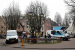 Amsterdam 28 februari 2019
Op de cornelis schuytstraat hebben criminelen de geldautomaat van de ABN AMRO Bank laten ontploffen. BIj heel veel panden zijn de ramen kapot gegaan.