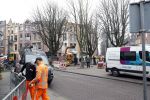 Amsterdam 28 februari 2019
Op de cornelis schuytstraat hebben criminelen de geldautomaat van de ABN AMRO Bank laten ontploffen. BIj heel veel panden zijn de ramen kapot gegaan.