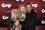 Amsterdam 10 februari 2019
Premiere Corgi in pathe arena. Dennis Weening met partner Stella en dochter Lola en dochter Coco