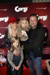Amsterdam 10 februari 2019
Premiere Corgi in pathe arena. Dennis Weening met partner Stella en dochter Lola en dochter Coco