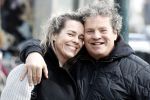 Amsterdam 11 maart 2019
Dirk Zeelenberg met zijn vrouw Suus . Dirk werd vandaag 50 jaar.
