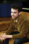 Hilversum 8 maart 2019
Duncan Laurence , de nederlandse vertegenwoordiger van het Songfestival bij de wisseloord studioâ€™s