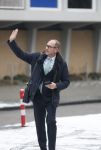 Amsterdam 1 februari 2019
Eugene v Dun ( ex partner  Connie bWitteman) arriveert bij de rechtbank van Amsterdam ivm zaak over de inbraak bij Connie op de pc hooftstraat.