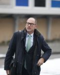 Amsterdam 1 februari 2019
Eugene v Dun ( ex partner  Connie bWitteman) arriveert bij de rechtbank van Amsterdam ivm zaak over de inbraak bij Connie op de pc hooftstraat.