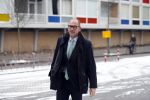 Amsterdam 1 februari 2019
Eugene v Dun ( ex partner  Connie bWitteman) arriveert bij de rechtbank van Amsterdam ivm zaak over de inbraak bij Connie op de pc hooftstraat.