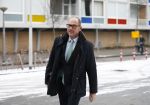 Amsterdam 1 februari 2019
Eugene v Dun ( ex partner  Connie bWitteman) arriveert bij de rechtbank van Amsterdam ivm zaak over de inbraak bij Connie op de pc hooftstraat.