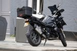 Amsterdam 8 maart 2019
Humberto Tan op zijn BMW motor.