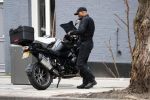 Amsterdam 8 maart 2019
Humberto Tan op zijn BMW motor.