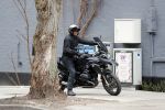 Amsterdam 8 maart 2019
Humberto Tan op zijn BMW motor.