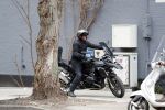 Amsterdam 8 maart 2019
Humberto Tan op zijn BMW motor.