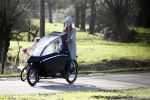 Vreeland 8 februari 2019
Inge Schrama op de bakfiets bij haar nieuwe huis in Vreeland.