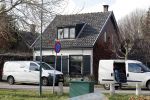 Vreeland 8 februari 2019
Inge Schrama op de bakfiets bij haar nieuwe huis in Vreeland.