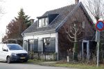 Vreeland 8 februari 2019
Inge Schrama op de bakfiets bij haar nieuwe huis in Vreeland.