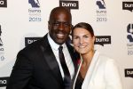 Hilversum 11 maart 2019
Uitreiking BUMA prijzen in studio 21. iris v d Ende met man Vincent