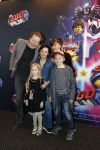 Utrecht 3 februari 2019
Premiere Lego film in de bioscoop bij de jaarbeurs. Jan Rot met vrouw en kinderen