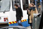 Amsterdam 9 maart 2019
Jesse Klaver met zijn persvoorlichtster Lot Feijen in Amsterdam