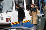 Amsterdam 9 maart 2019
Jesse Klaver met zijn persvoorlichtster Lot Feijen in Amsterdam