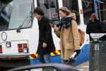 Amsterdam 9 maart 2019
Jesse Klaver met zijn persvoorlichtster Lot Feijen in Amsterdam