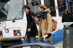 Amsterdam 9 maart 2019
Jesse Klaver met zijn persvoorlichtster Lot Feijen in Amsterdam