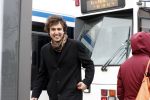 Amsterdam 9 maart 2019
Jesse Klaver met zijn persvoorlichtster Lot Feijen in Amsterdam