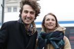 Amsterdam 9 maart 2019
Jesse Klaver met zijn persvoorlichtster Lot Feijen in Amsterdam