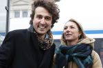 Amsterdam 9 maart 2019
Jesse Klaver met zijn persvoorlichtster Lot Feijen in Amsterdam