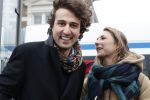 Amsterdam 9 maart 2019
Jesse Klaver met zijn persvoorlichtster Lot Feijen in Amsterdam