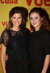Hilversum, 11 Februari 2019 Premiere Verliefd op Cuba
Kim Kotter en vriendin kapster Renee Kuipers