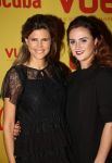 Hilversum, 11 Februari 2019 Premiere Verliefd op Cuba
Kim Kotter en vriendin kapster Renee Kuipers