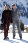 Lech 25 februari 2019
Koning Willem-Alexander, Koningin MÃ¡xima, Prinses Beatrix, Prins Constantijn, Prinses Laurentien en de prinsessen Amalia, Alexia en Ariane samen met Eloise, Leonore en Claus-Casimir tijdens de fotosessie tijdens de wintersportvakantie in Lech.
