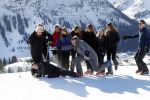 Lech 25 februari 2019
Koning Willem-Alexander, Koningin MÃ¡xima, Prinses Beatrix, Prins Constantijn, Prinses Laurentien en de prinsessen Amalia, Alexia en Ariane samen met Eloise, Leonore en Claus-Casimir tijdens de fotosessie tijdens de wintersportvakantie in Lech.