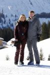 Lech 25 februari 2019
Koning Willem-Alexander, Koningin MÃ¡xima, Prinses Beatrix, Prins Constantijn, Prinses Laurentien en de prinsessen Amalia, Alexia en Ariane samen met Eloise, Leonore en Claus-Casimir tijdens de fotosessie tijdens de wintersportvakantie in Lech.