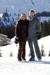 Lech 25 februari 2019
Koning Willem-Alexander, Koningin MÃ¡xima, Prinses Beatrix, Prins Constantijn, Prinses Laurentien en de prinsessen Amalia, Alexia en Ariane samen met Eloise, Leonore en Claus-Casimir tijdens de fotosessie tijdens de wintersportvakantie in Lech.