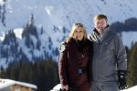 Lech 25 februari 2019
Koning Willem-Alexander, Koningin MÃ¡xima, Prinses Beatrix, Prins Constantijn, Prinses Laurentien en de prinsessen Amalia, Alexia en Ariane samen met Eloise, Leonore en Claus-Casimir tijdens de fotosessie tijdens de wintersportvakantie in Lech.