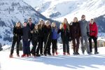 Lech 25 februari 2019
Koning Willem-Alexander, Koningin MÃ¡xima, Prinses Beatrix, Prins Constantijn, Prinses Laurentien en de prinsessen Amalia, Alexia en Ariane samen met Eloise, Leonore en Claus-Casimir tijdens de fotosessie tijdens de wintersportvakantie in Lech.