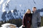 Lech 25 februari 2019
Koning Willem-Alexander, Koningin MÃ¡xima, Prinses Beatrix, Prins Constantijn, Prinses Laurentien en de prinsessen Amalia, Alexia en Ariane samen met Eloise, Leonore en Claus-Casimir tijdens de fotosessie tijdens de wintersportvakantie in Lech.