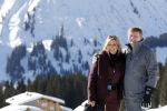 Lech 25 februari 2019
Koning Willem-Alexander, Koningin MÃ¡xima, Prinses Beatrix, Prins Constantijn, Prinses Laurentien en de prinsessen Amalia, Alexia en Ariane samen met Eloise, Leonore en Claus-Casimir tijdens de fotosessie tijdens de wintersportvakantie in Lech.