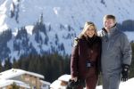 Lech 25 februari 2019
Koning Willem-Alexander, Koningin MÃ¡xima, Prinses Beatrix, Prins Constantijn, Prinses Laurentien en de prinsessen Amalia, Alexia en Ariane samen met Eloise, Leonore en Claus-Casimir tijdens de fotosessie tijdens de wintersportvakantie in Lech.