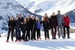 Lech 25 februari 2019
Koning Willem-Alexander, Koningin MÃ¡xima, Prinses Beatrix, Prins Constantijn, Prinses Laurentien en de prinsessen Amalia, Alexia en Ariane samen met Eloise, Leonore en Claus-Casimir tijdens de fotosessie tijdens de wintersportvakantie in Lech.