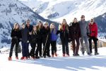 Lech 25 februari 2019
Koning Willem-Alexander, Koningin MÃ¡xima, Prinses Beatrix, Prins Constantijn, Prinses Laurentien en de prinsessen Amalia, Alexia en Ariane samen met Eloise, Leonore en Claus-Casimir tijdens de fotosessie tijdens de wintersportvakantie in Lech.